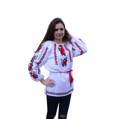 Embroidered blouse "Rose Paradise"